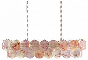 Подвесная люстра Loft it Lolly бронза арт. 10492/1200R Pink