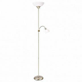Торшер с подсветкой Arte Lamp Duetto бронза арт. A9569PN-2AB