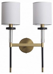 Бра ST-Luce BLACK+BRASS латунь арт. SL1404.301.02