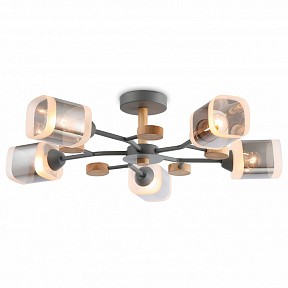 Люстра на штанге Ambrella Light TR серый арт. TR3033233