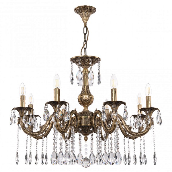 Подвесная люстра Bohemia Ivele Crystal AL7901 золото арт. AL79101/8/250 A FP