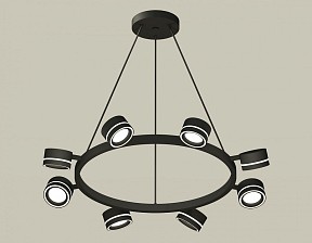 Подвесная люстра Ambrella Light XB черный арт. XB9198201