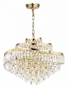 Подвесная люстра Odeon Light Wayta желтый арт. 5073/12