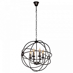 Подвесная люстра Loft it Foucaults Orb коричневый арт. LOFT1192-6
