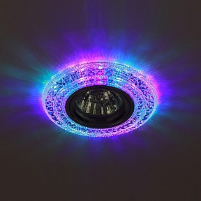 Встраиваемый светильник Эра DK LD3 металл арт. DK LD3 SL/RGB