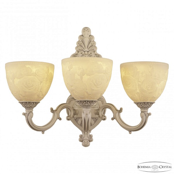 Бра Bohemia Ivele Crystal AL7801 белый арт. AL7801B15/3/175 WMN P1 U Rose