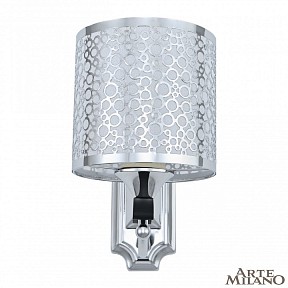 Бра Arte Milano Florentia-6787 коричневый арт. 306787/1W Bk/Ni