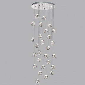Подвесная люстра Odeon Light Jemstone серый арт. 5084/120L