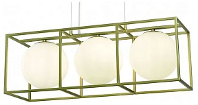 Подвесная люстра iLamp Golden золото арт. P2484-3 GD
