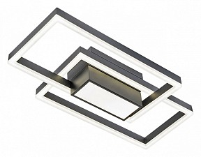 Потолочная люстра Escada Twins черный арт. 10242/3LED