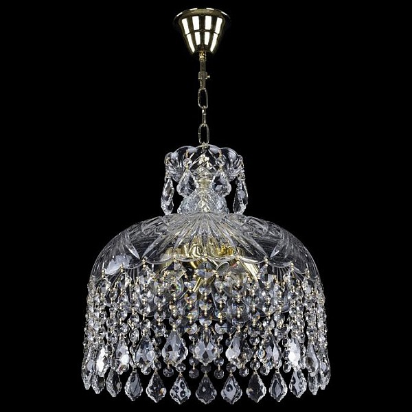 Подвесной светильник Bohemia Ivele Crystal 1478 золото арт. 14781/35 G Leafs