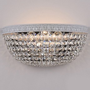 Накладной светильник Bohemia Ivele Crystal AL1905 металл арт. AL19051B/35FL WMN