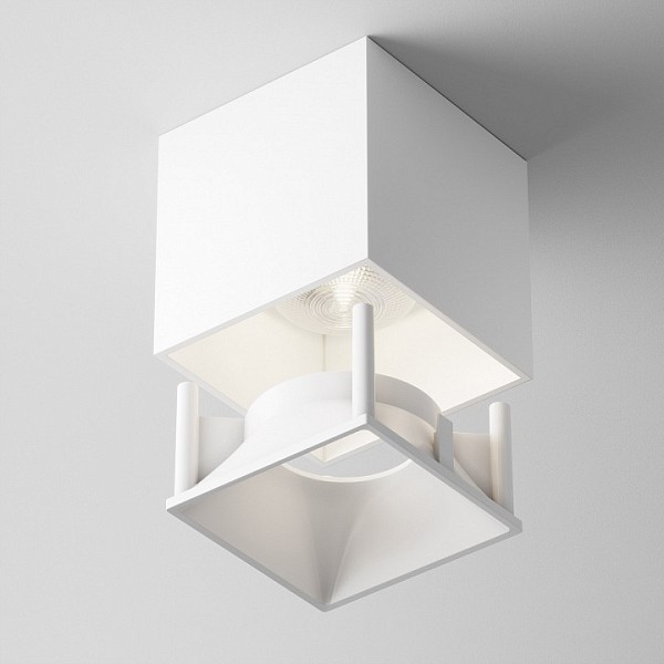 Накладной светильник Maytoni Alfa LED белый арт. C065CL-L12W4K-D