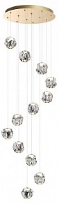 Подвесная люстра Odeon Light Jemstone желтый арт. 5085/60L