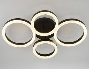 Потолочная люстра Rivoli Flora черный арт. Б0068425