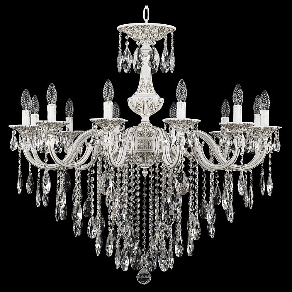 Подвесная люстра Bohemia Ivele Crystal AL7801 золото арт. AL78101/12/300 B WMG