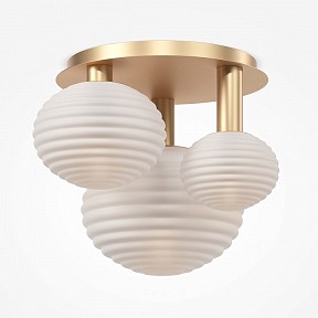 Потолочная люстра Maytoni Halo желтый арт. MOD268CL-03G