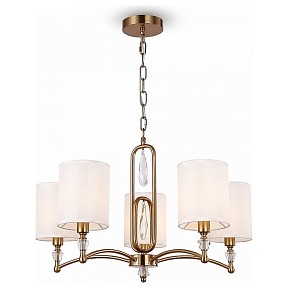 Подвесная люстра Freya Riverside золото арт. FR1007PL-05BS