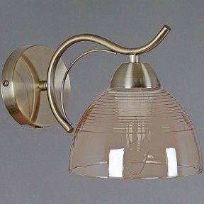 Бра ILLUMICO AREZZO бронза арт. IL0733-1WSQ-25 AB AREZZO