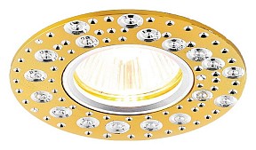 Встраиваемый светильник Ambrella Light Classic A801 металл арт. A801 AL/G