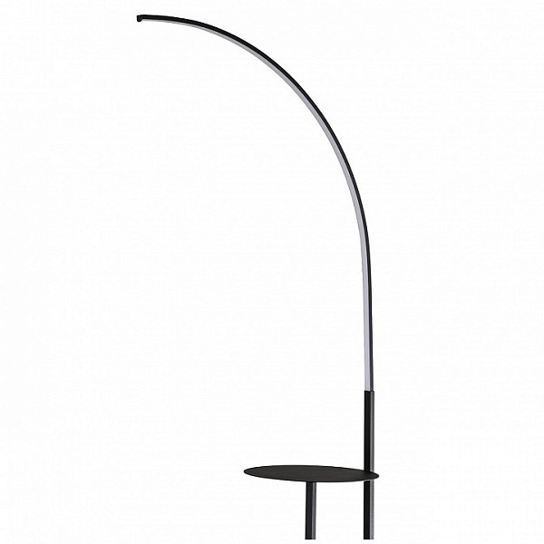 Торшер с полкой Escada Grand черный арт. 10266/T LED