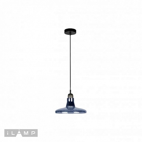 Подвесной светильник iLamp Puro черный арт. AP9006-1D BU