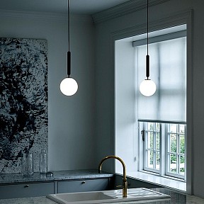 Подвесной светильник Imperiumloft Raffin черный арт. RAFFIN01
