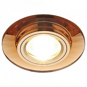 Встраиваемый светильник Ambrella Light Classic 8160 коричневый арт. 8160 BR