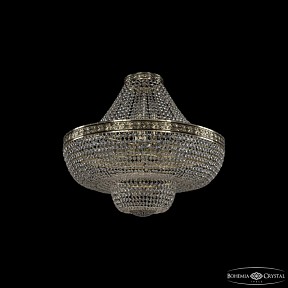 Потолочная люстра Bohemia Ivele Crystal 1909 золото арт. 19091/H1/60IV GB