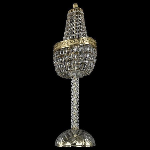 Настольная лампа декоративная Bohemia Ivele Crystal 1928 золото арт. 19283L4/H/35IV G