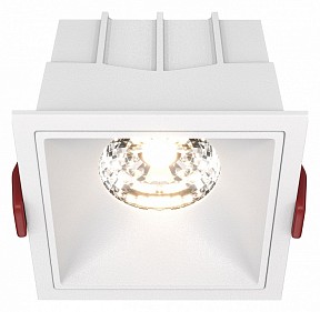 Встраиваемый светильник Maytoni Alfa LED белый арт. DL043-01-15W4K-SQ-W