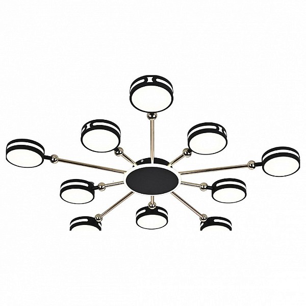 Потолочная люстра Escada Leda золото арт. 10206/10LED BL
