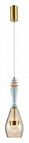 Подвесной светильник Arte Lamp Coral латунь арт. A2405SP-9BR