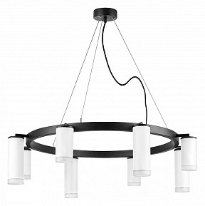 Подвесная люстра Lightstar Rullo черный арт. LR0183648640