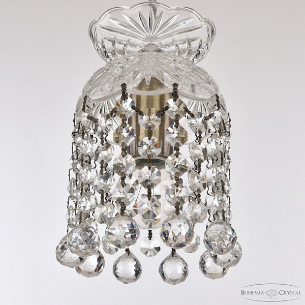 Подвесной светильник Bohemia Ivele Crystal 1478 золото арт. 14781P/11 Pa Balls