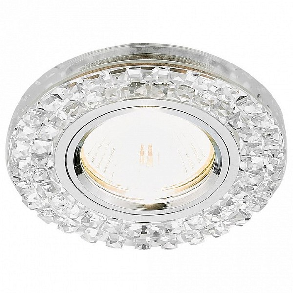 Встраиваемый светильник Ambrella Light Crystal K8060 металл арт. K8060 CH S