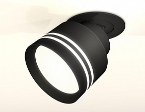 Встраиваемый светильник Ambrella Light XM черный арт. XM8102526