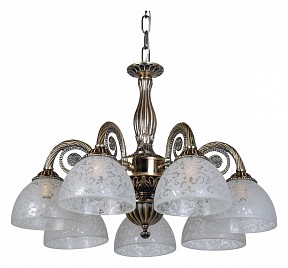 Подвесная люстра Abrasax Maren бронза арт. HSD89540/7