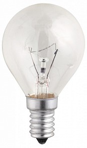 Лампа накаливания Jazzway   арт. P45 240V 60W E14 clear
