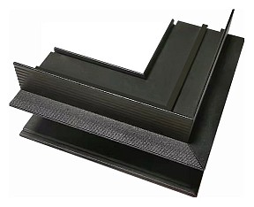 Соединитель для треков iLedex Technical VISION48/22 черный арт. OUTTER CORNER CONNECT 4822-022-95/95-BK