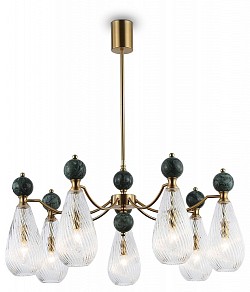 Люстра на штанге Ambrella Light LH зеленый арт. LH53293