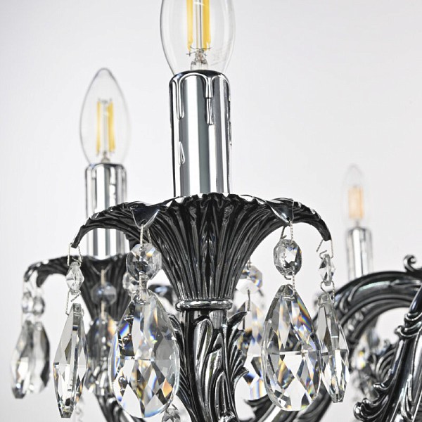 Подвесная люстра Bohemia Ivele Crystal AL7901 никель арт. AL79101/10/250 B NB