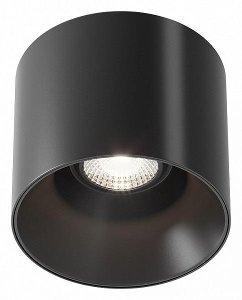 Накладной светильник Maytoni Alfa LED черный арт. C064CL-01-25W4K-RD-B