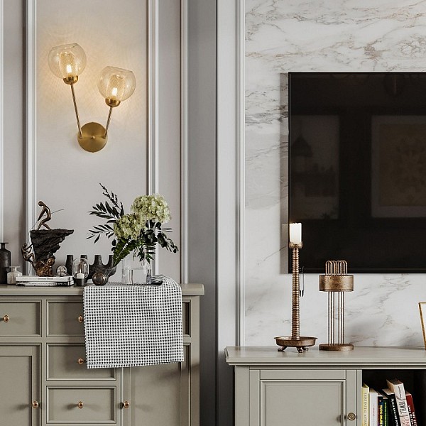 Бра Arte Milano Neapolis-72880 золото арт. 272880/2B GD