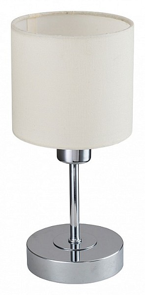 Настольная лампа декоративная Escada Denver серый арт. 1109/1 Chrome/Beige