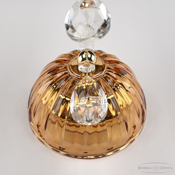 Бра Bohemia Ivele Crystal 5413 золото арт. 5413B/1/165 G Amber/M-1H