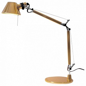 Настольная лампа офисная Artemide  золото арт. 0011860A