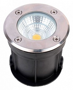 Грунтовый светильник Arte Lamp Piazza металл арт. A6205IN-1SS