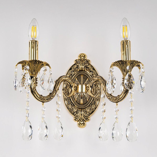 Бра Bohemia Ivele Crystal AL7901 золото арт. AL7901B10/2/175 A GB