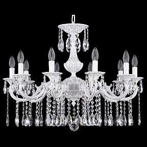 Подвесная люстра Bohemia Ivele Crystal AL7801 металл арт. AL78101/10/250 A WMN
